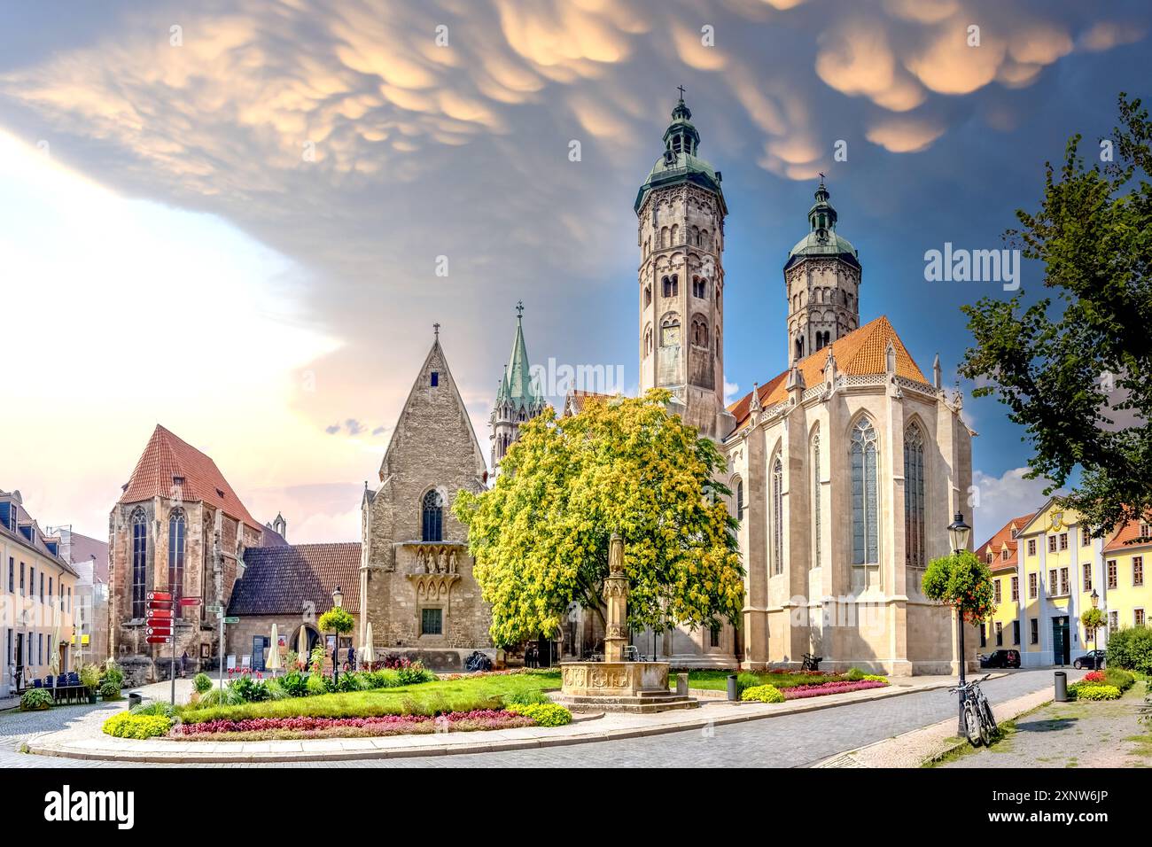 naumburg saale city busstop hallesche str