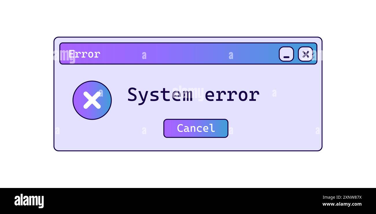 Warning popup hi-res stock photography and images - Alamy