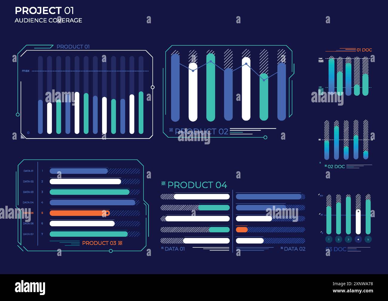 Business elements charts in color. Finance Charts Stock Vector Image ...