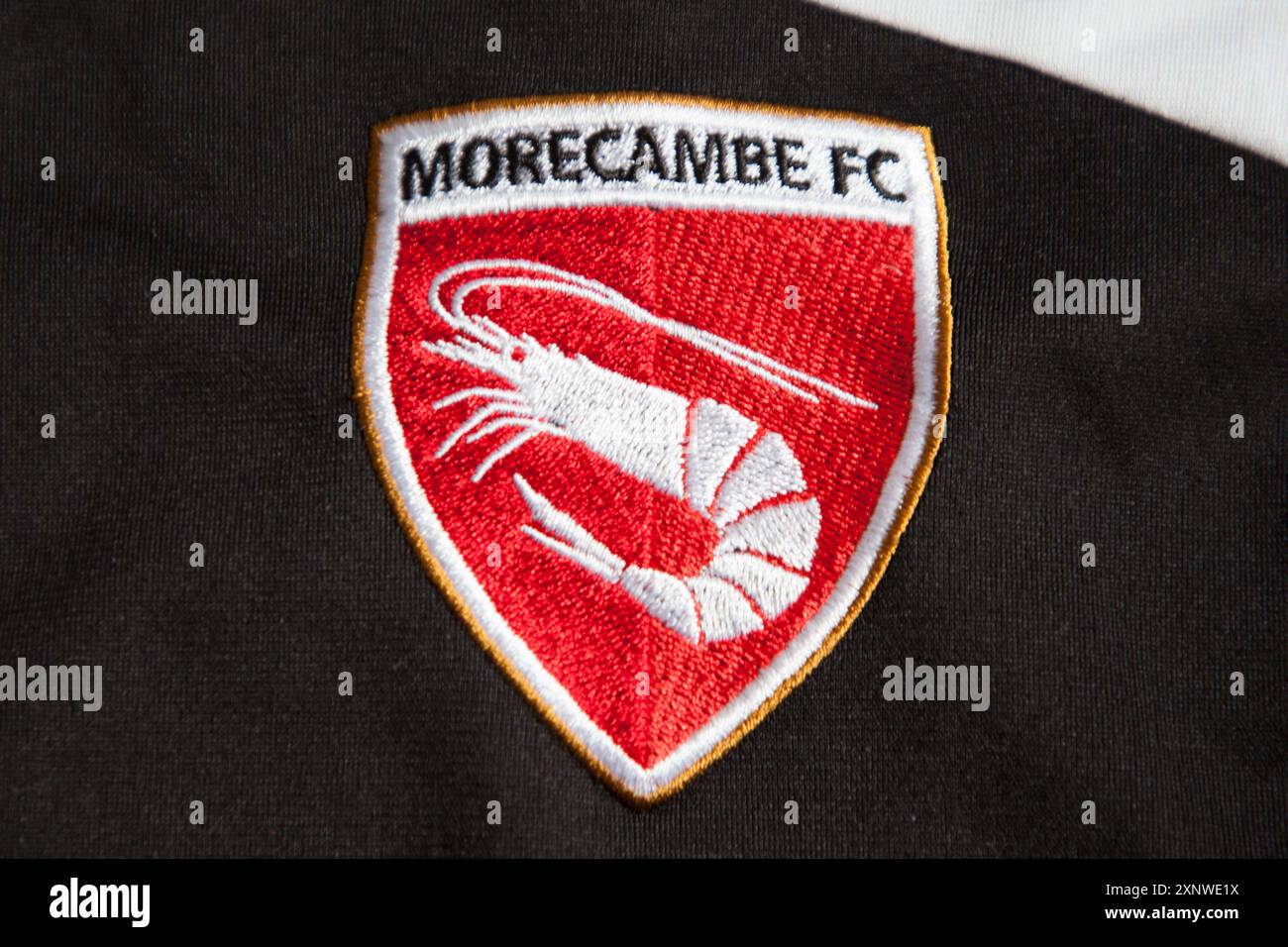 Morecambe FC Logo Emblem Badge Stock Photo Alamy