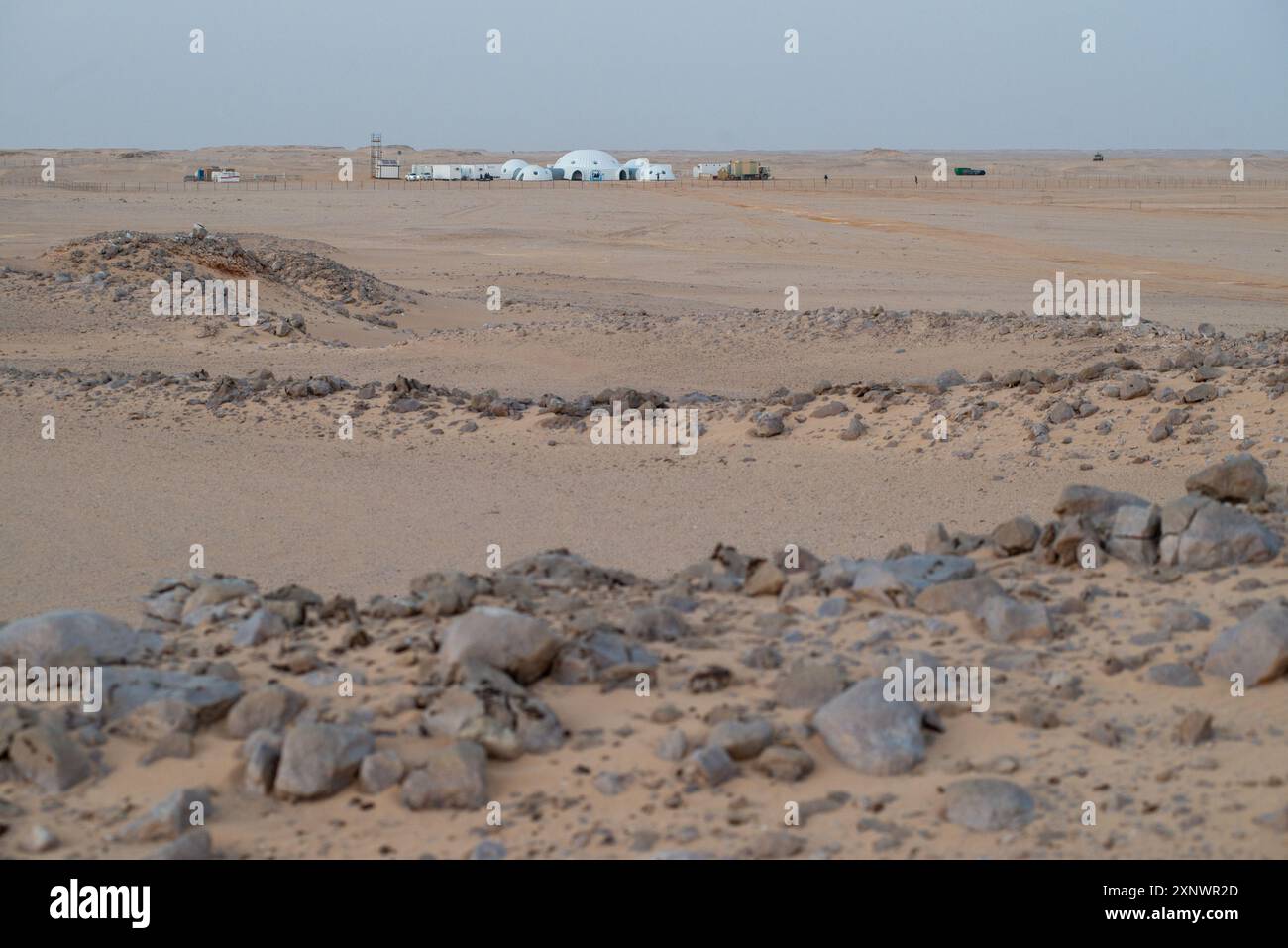 Austrian Space Forum's Mars simulation research station in the desolate ...