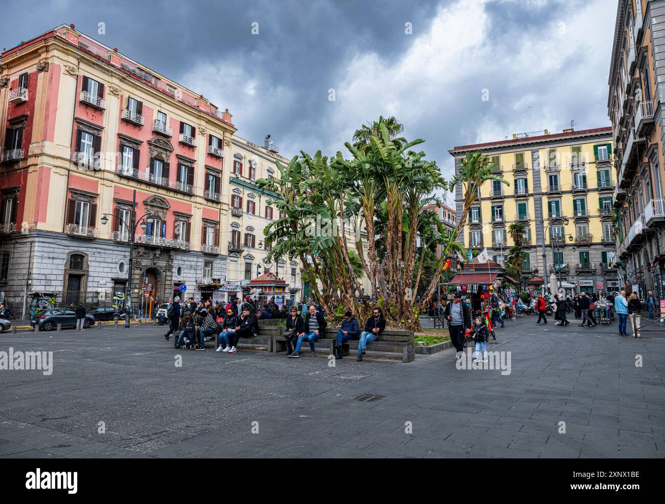 Naples Historic Centre Premium Photo | Panorama Of The Historic Centre