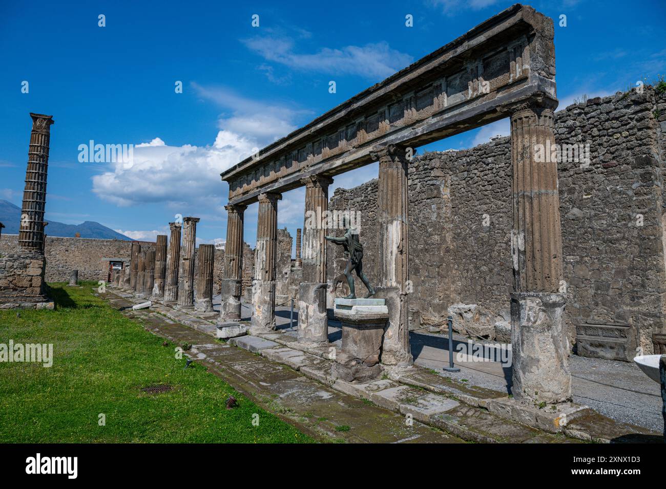 Pompeii, UNESCO World Heritage Site, Campania, Italy, Europe Stock Photo