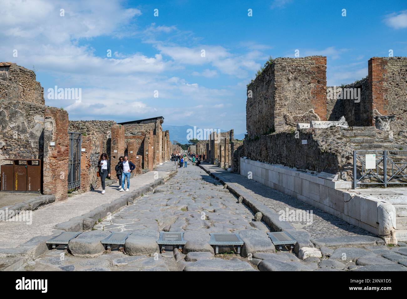 Pompeii, UNESCO World Heritage Site, Campania, Italy, Europe Stock Photo