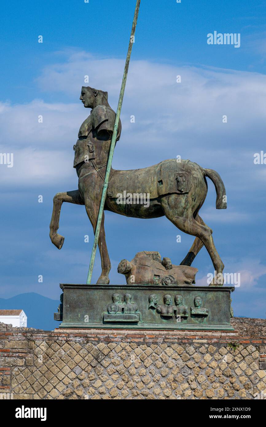 Pompeii, UNESCO World Heritage Site, Campania, Italy, Europe Stock Photo