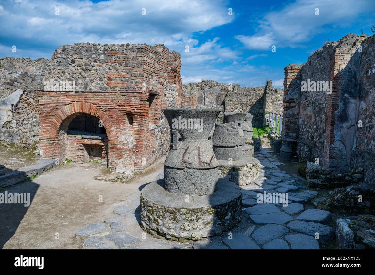 Pompeii, UNESCO World Heritage Site, Campania, Italy, Europe Stock Photo