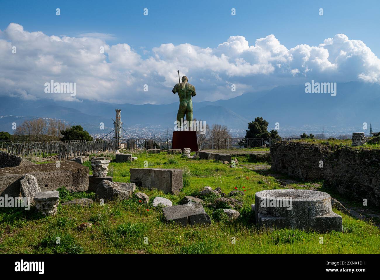 Pompeii, UNESCO World Heritage Site, Campania, Italy, Europe Stock Photo