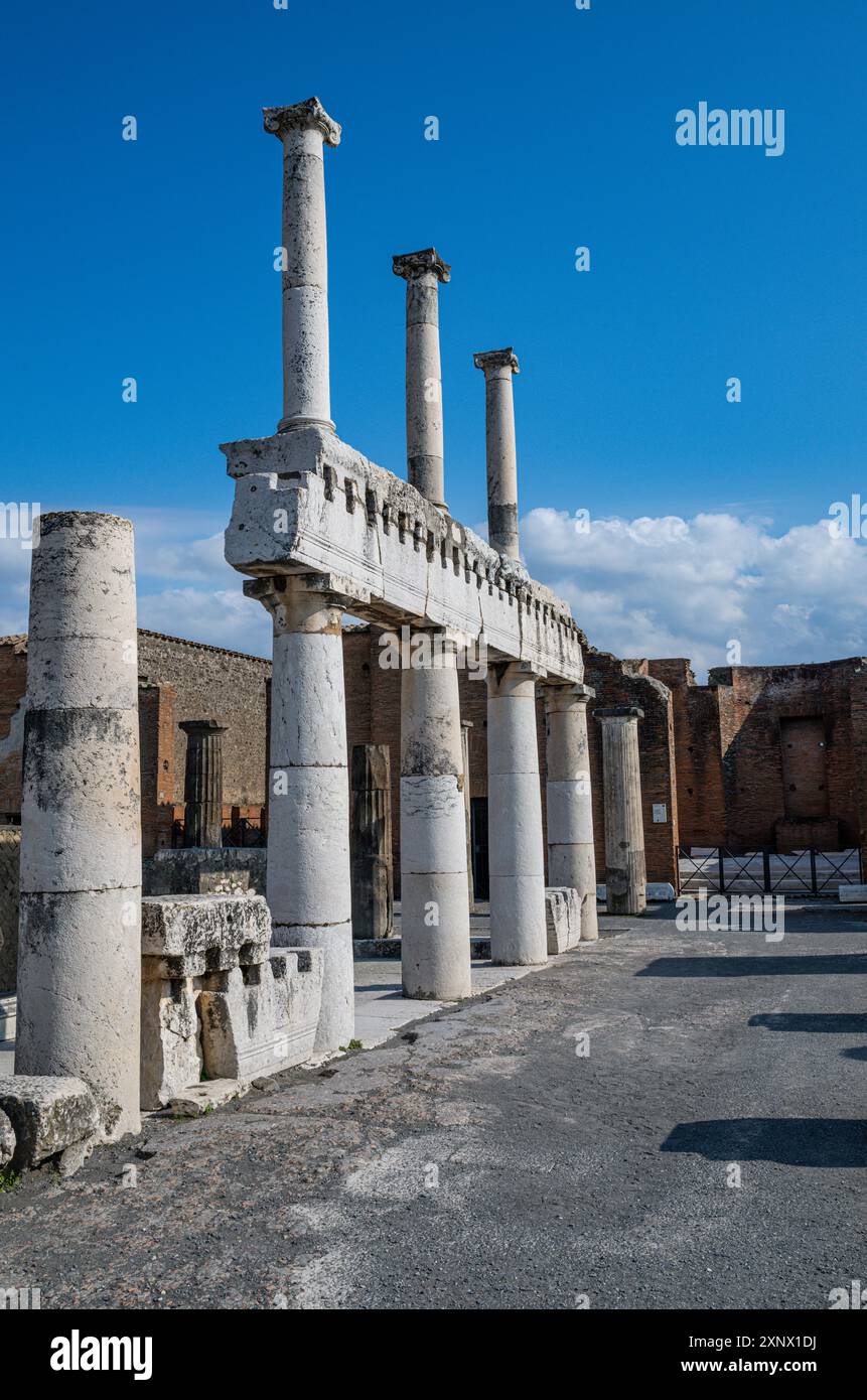 Pompeii, UNESCO World Heritage Site, Campania, Italy, Europe Stock Photo
