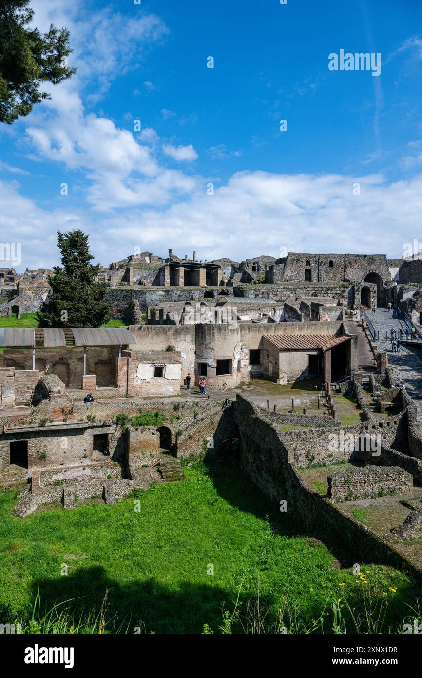 Pompeii, UNESCO World Heritage Site, Campania, Italy, Europe Stock Photo