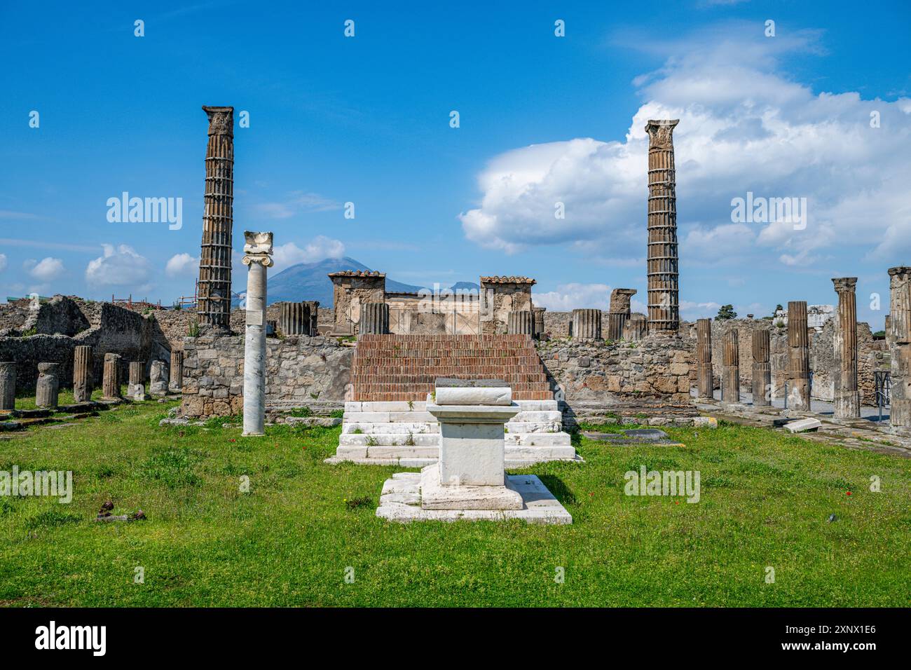 Pompeii, UNESCO World Heritage Site, Campania, Italy, Europe Stock Photo