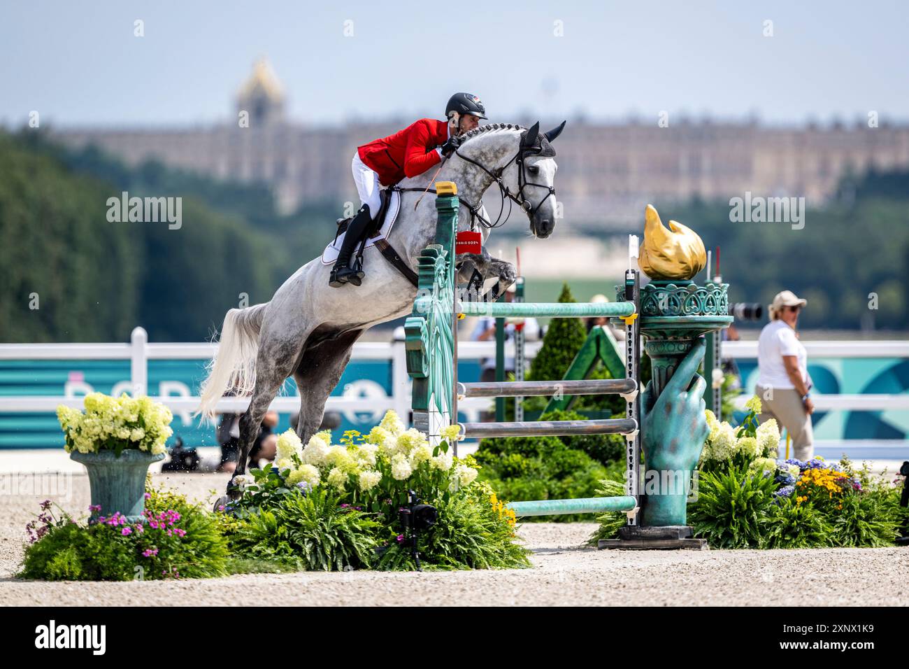 Versailles, France. 02nd Aug, 2024. KUKUK Christian of Germany riding ...
