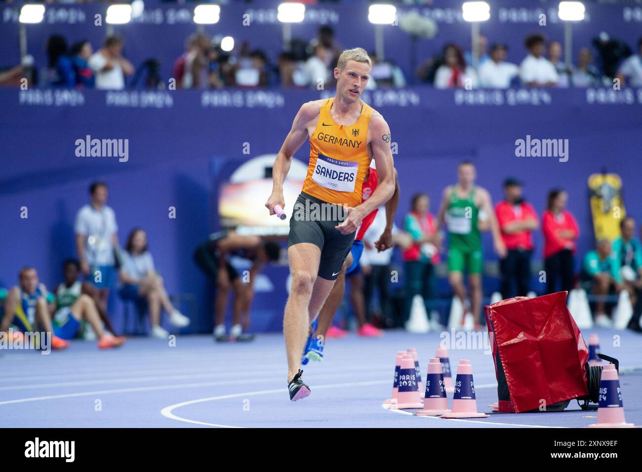 SANDERS Manuel (Deutschland), 4 x 400 Meter Mixed Staffel Lauf, FRA