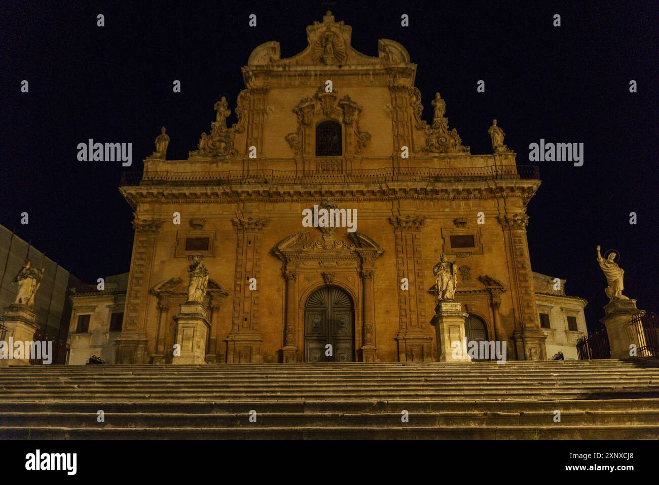 Historic modica baroque church hi-res stock photography and images 