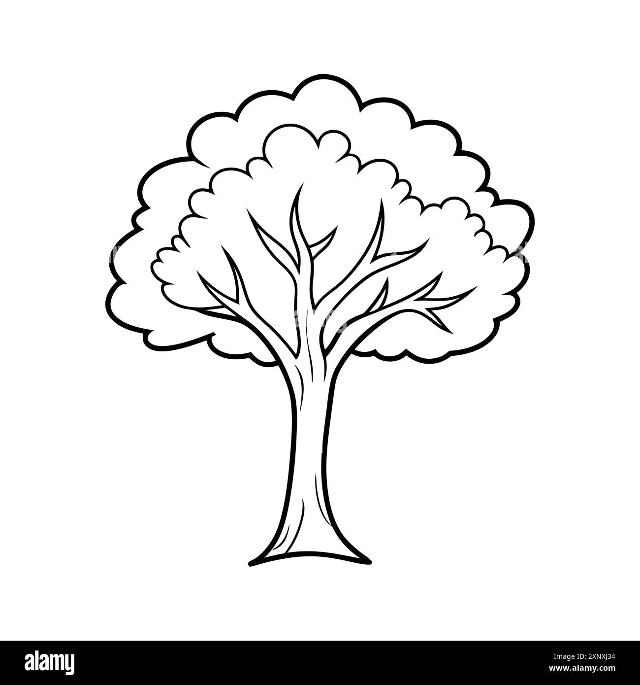 Horizontal tree trunk Stock Vector Images - Alamy
