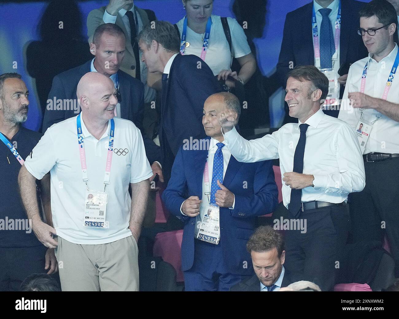 Paris, France. 2nd Aug, 2024. FIFA president Gianni Infantino, Director