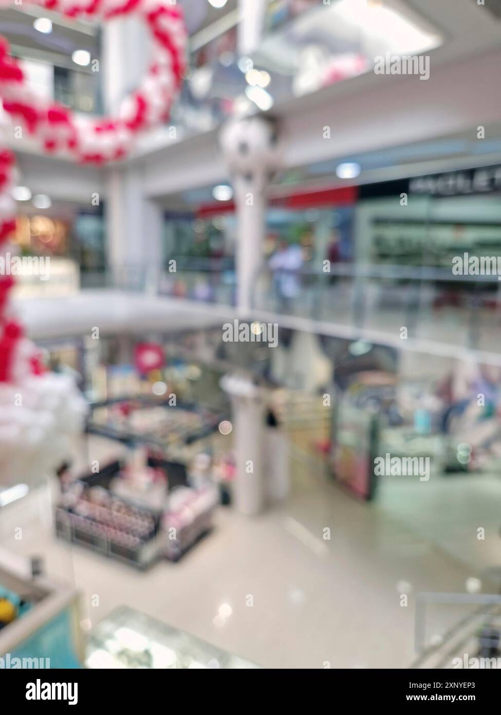 Modern blurred shopping mall hi-res stock photography and images - Alamy