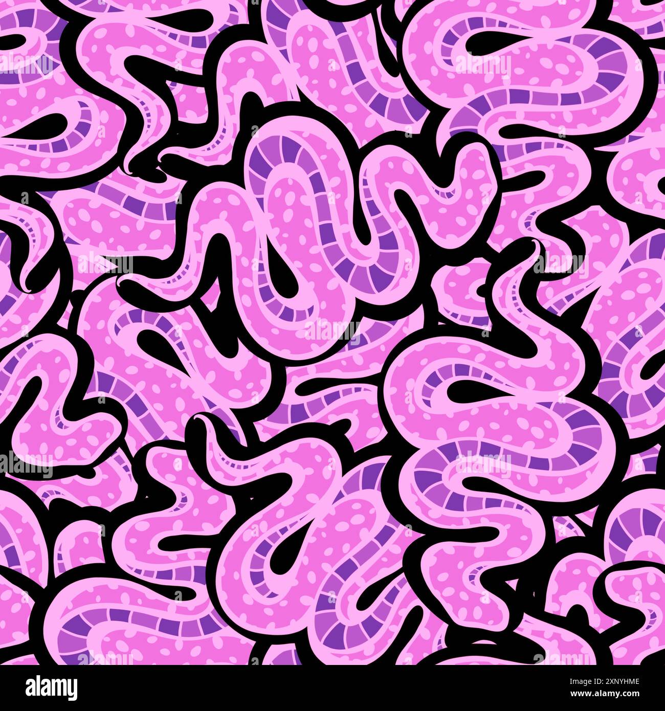 Wrapping Snake Design Summer cartoon animals seamless snake pattern for wrapping paper and ...