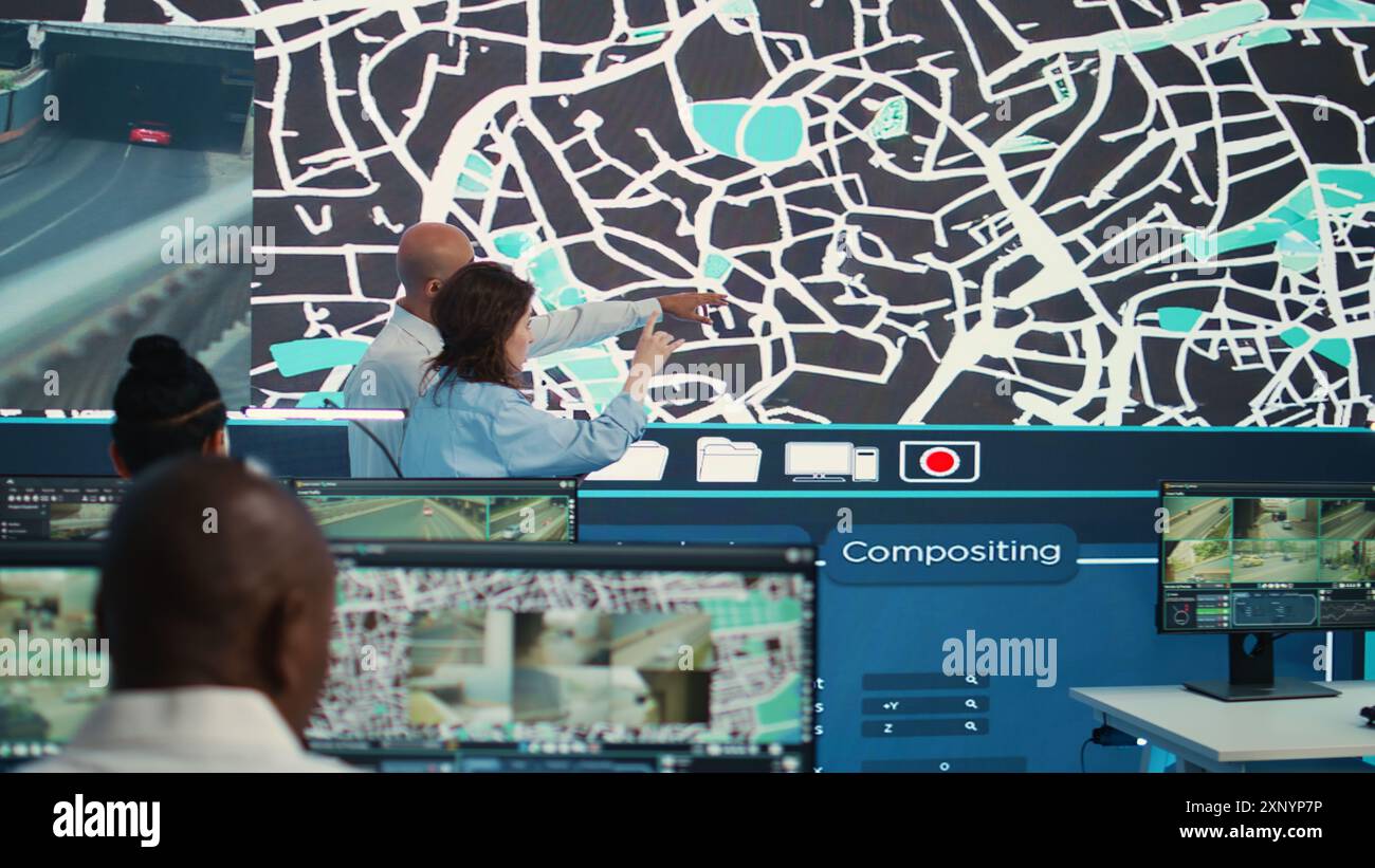 Cctv footage room street hi-res stock photography and images - Alamy
