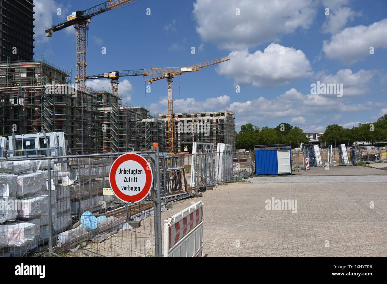 Hinweisschild: Durchgang Verboten, Weiß-rot, Folie Oder Kunststoff Zwei Grossen Nur Als Einzelstuck - Foto 3