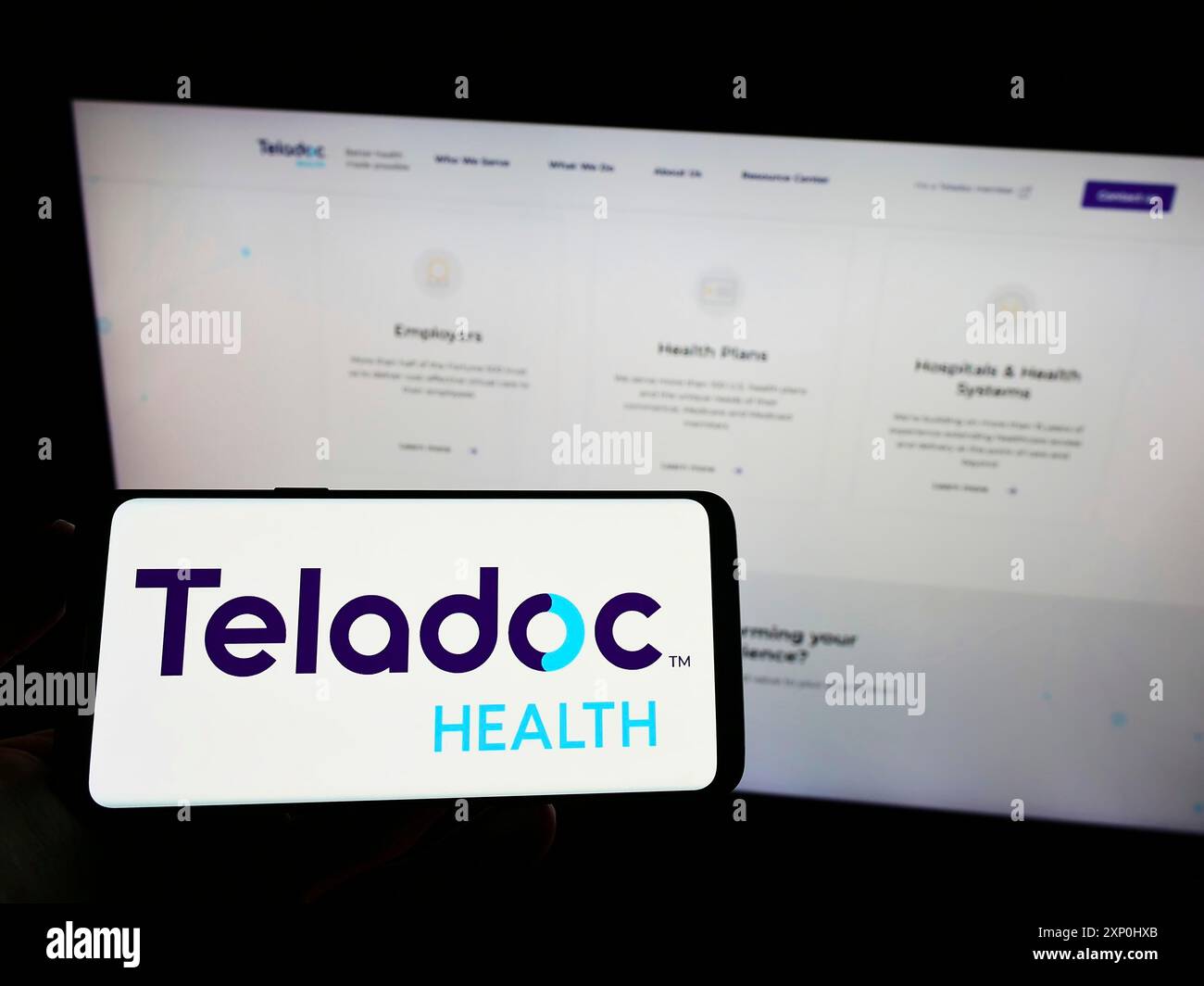 Teladoc Ios Icon Teladoc logo hi-res stock photography and images - Alamy