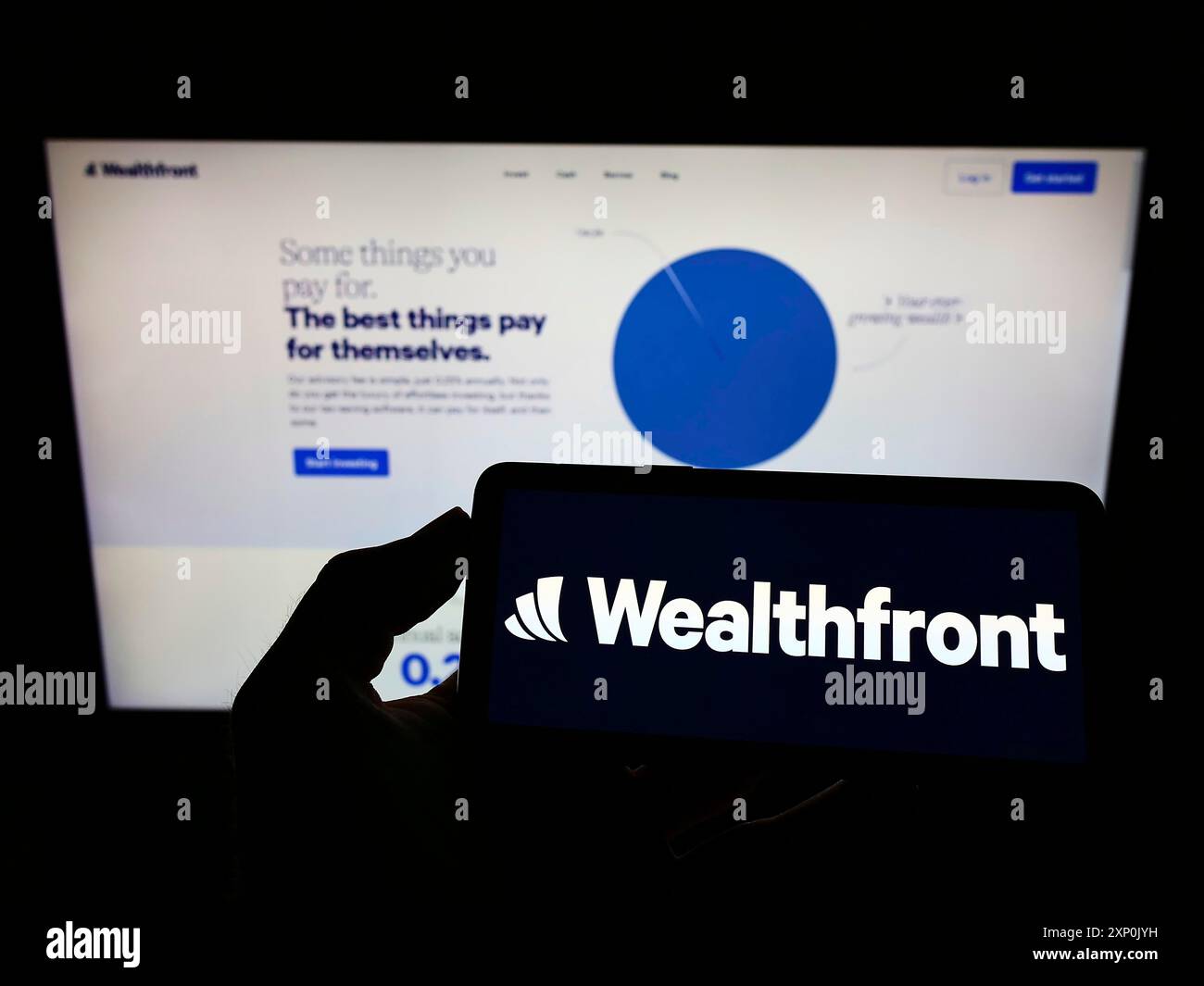 Wealthfront logo hires stock photography and images Alamy