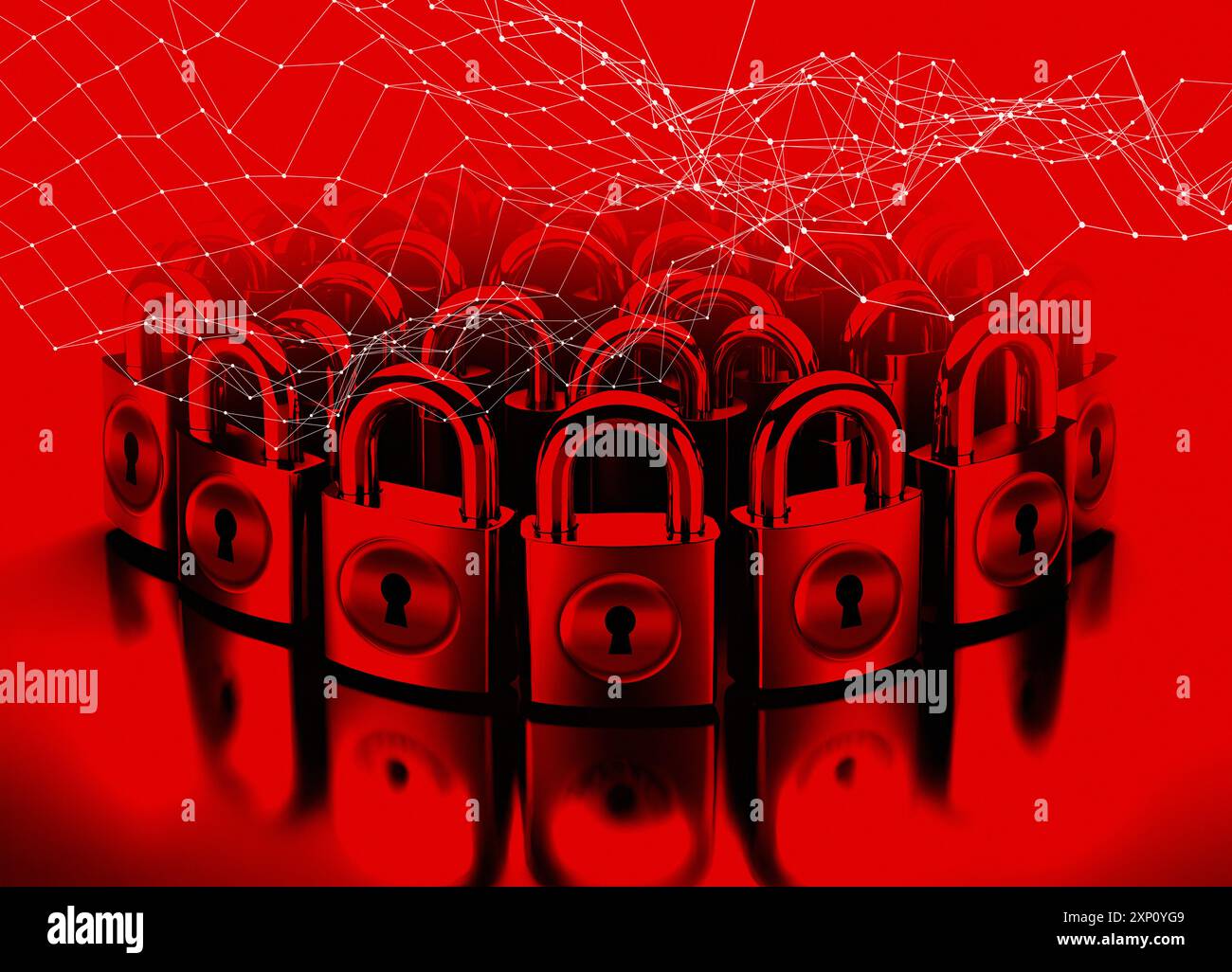 Internet security conceptual illustration stock photo alamy