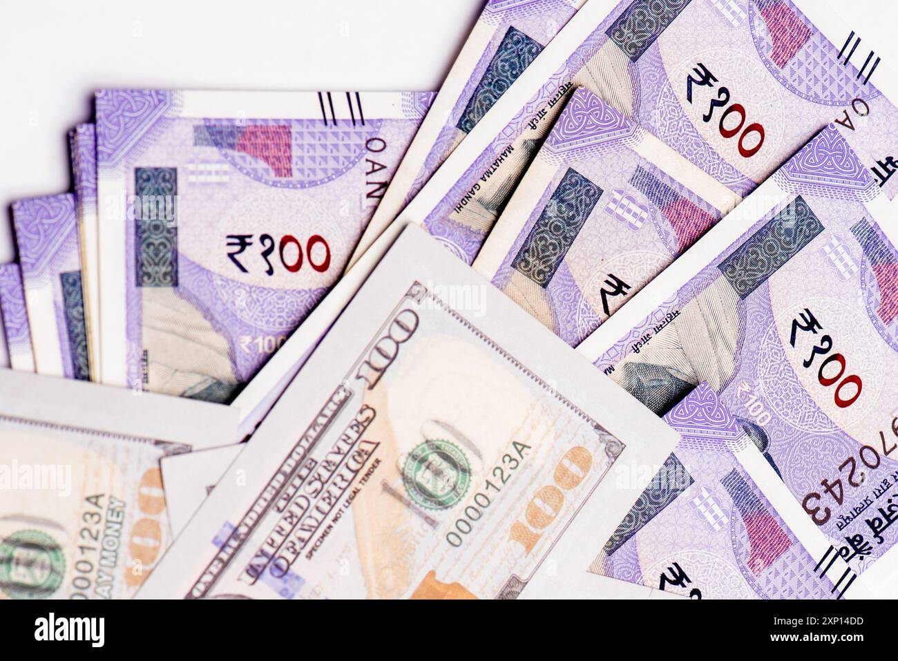 Rupee dollar hi-res stock photography and images - Alamy