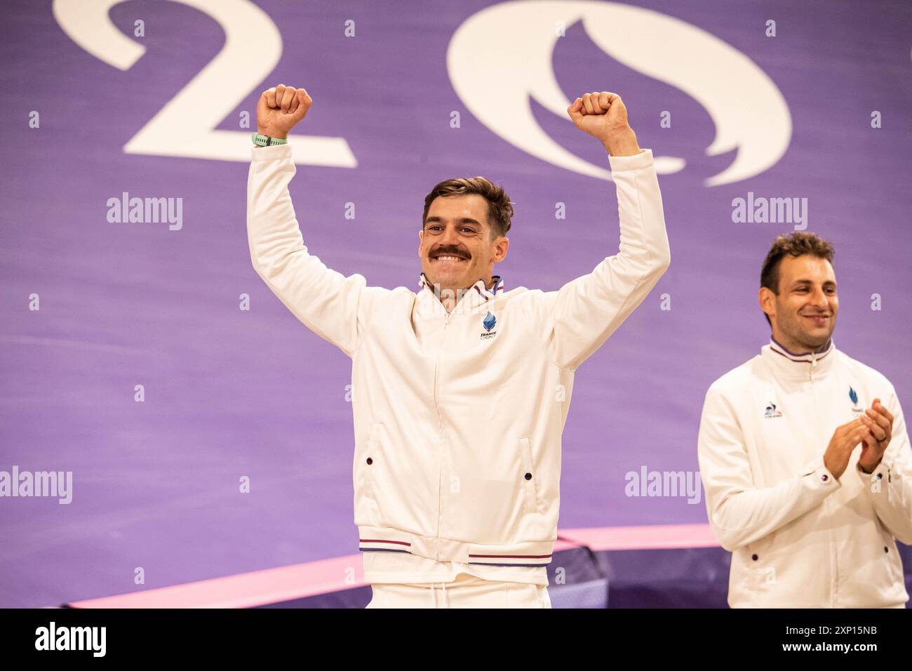 Sylvain Andre (FRA) Silver medal, Cycling BMX Racing, Men during the ...