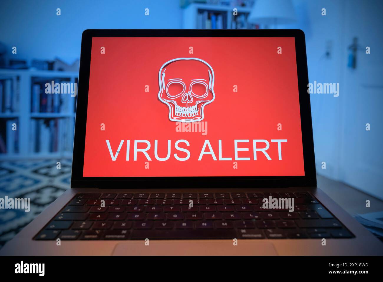 Symbol photo on the subject of computer viruses Stock Photo - Alamy
