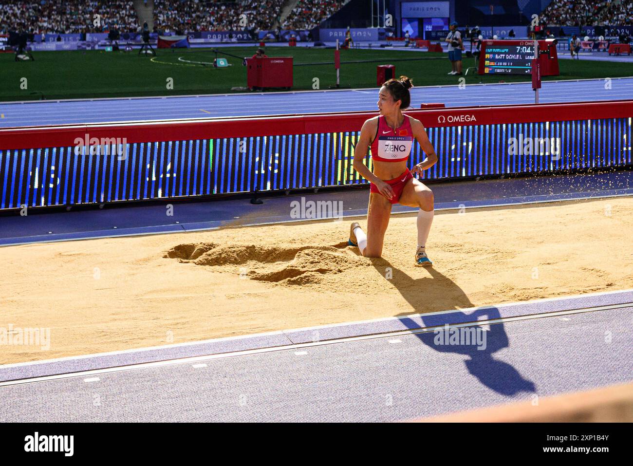 Zeng Rui PARIS, FRANCE - 2 AUGUST, 2024: ZENG Rui, Athletic, Olympic Games 2024 ...