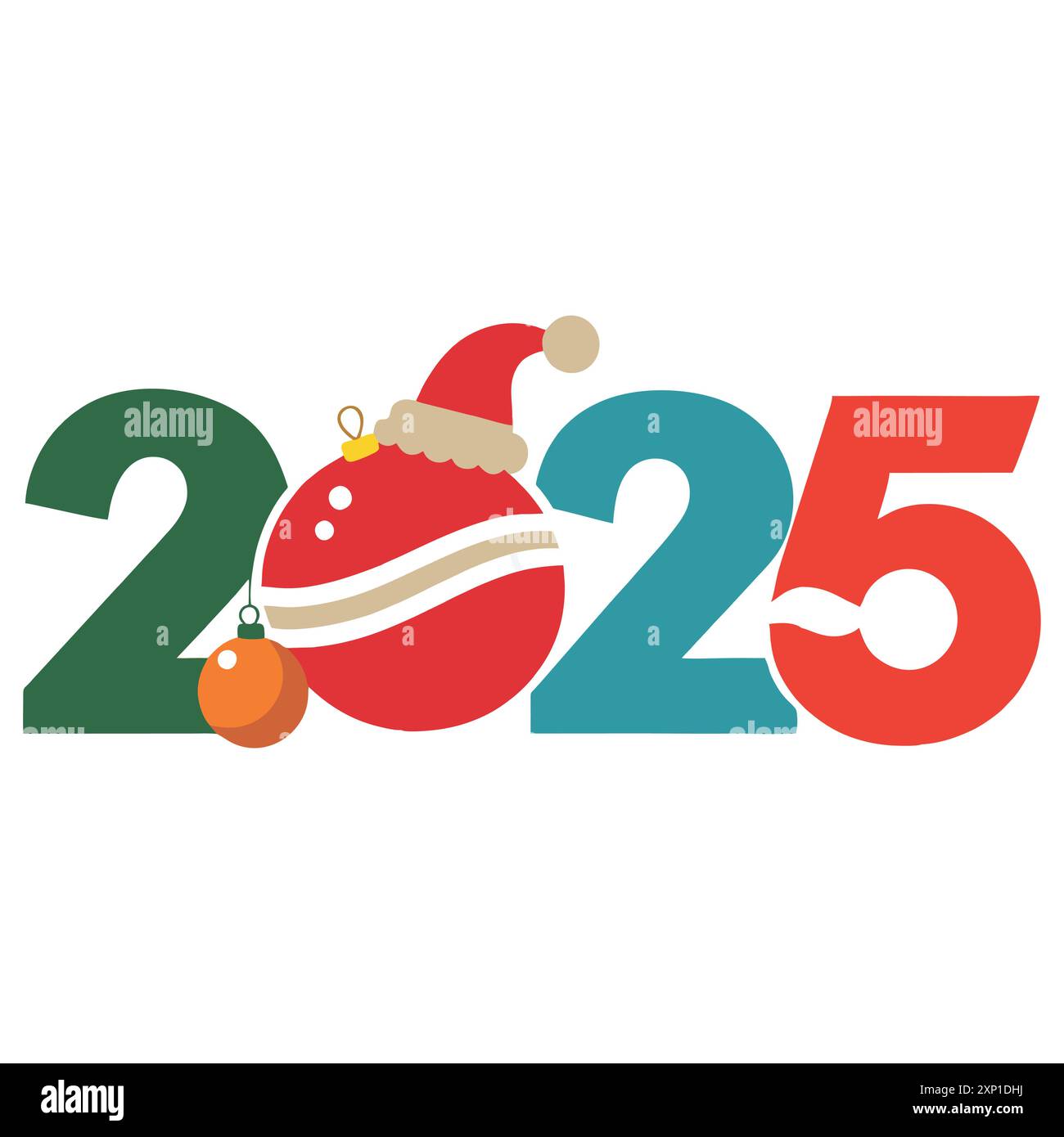 Happy new year 2025 logo Stock Vector Image & Art Alamy