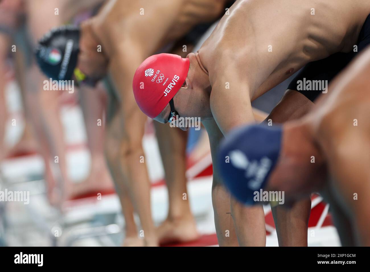 Great Britain's Daniel Jervis ahead of the Men's 1500m Freestyle Heat 3 ...