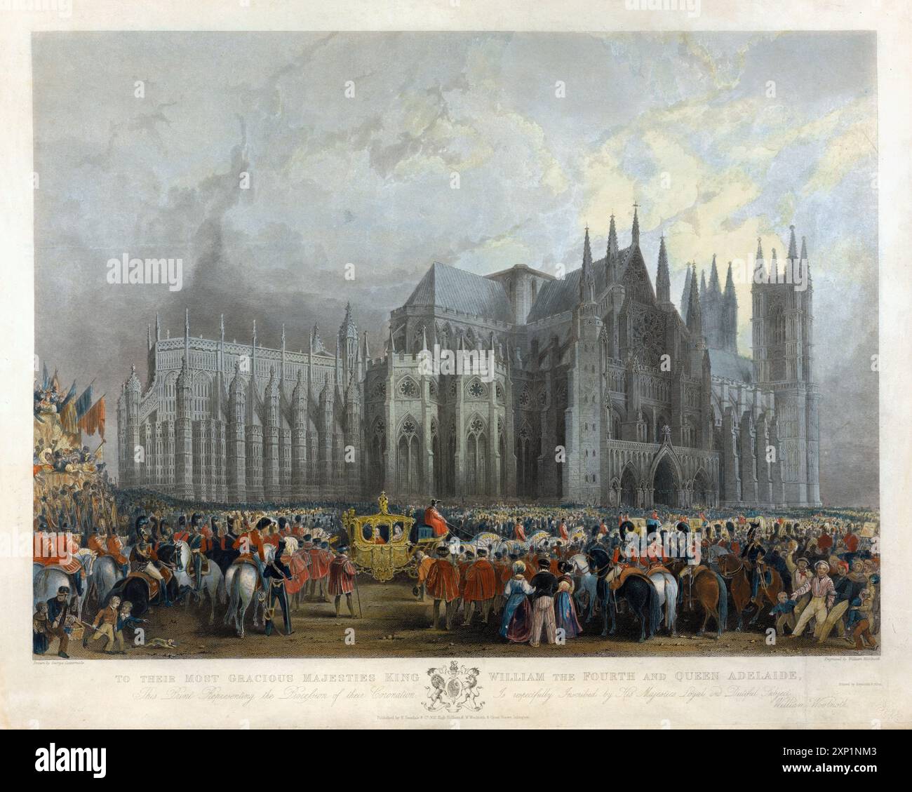 King william iv coronation hi-res stock photography and