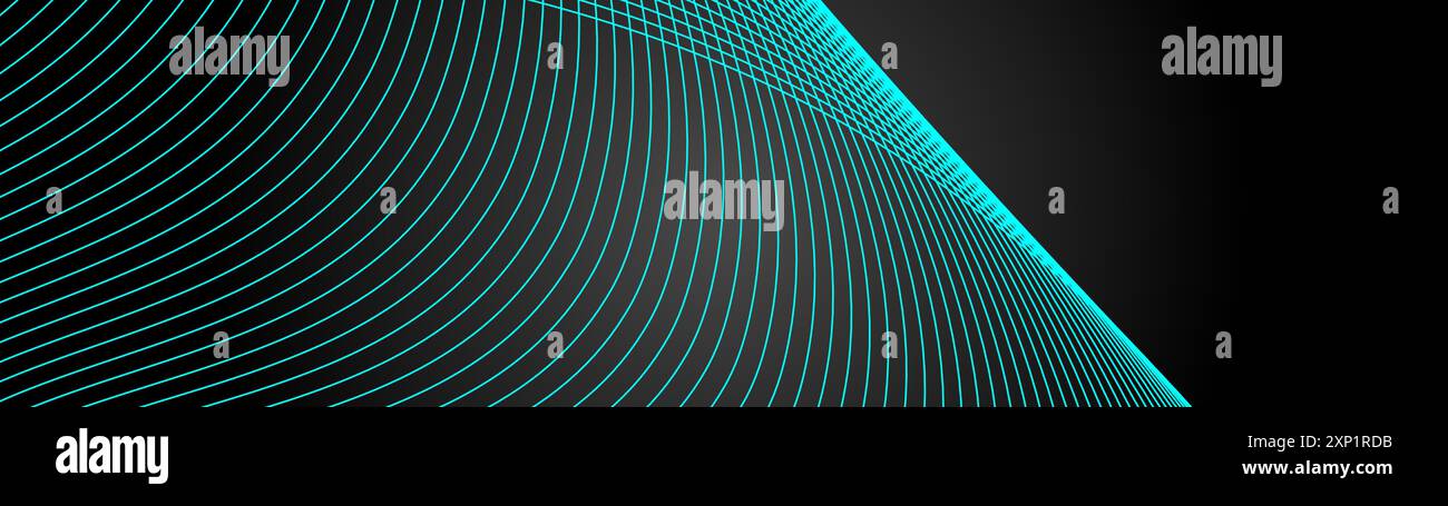 Dark deep black dynamic abstract vector background with diagonal lines ...
