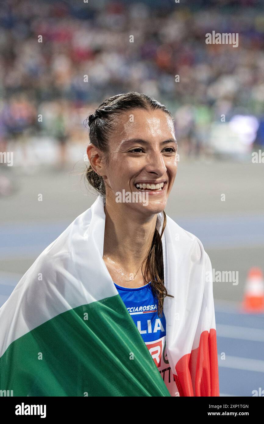 Nadia Battocletti (Italy), women's 10000m gold medal at European