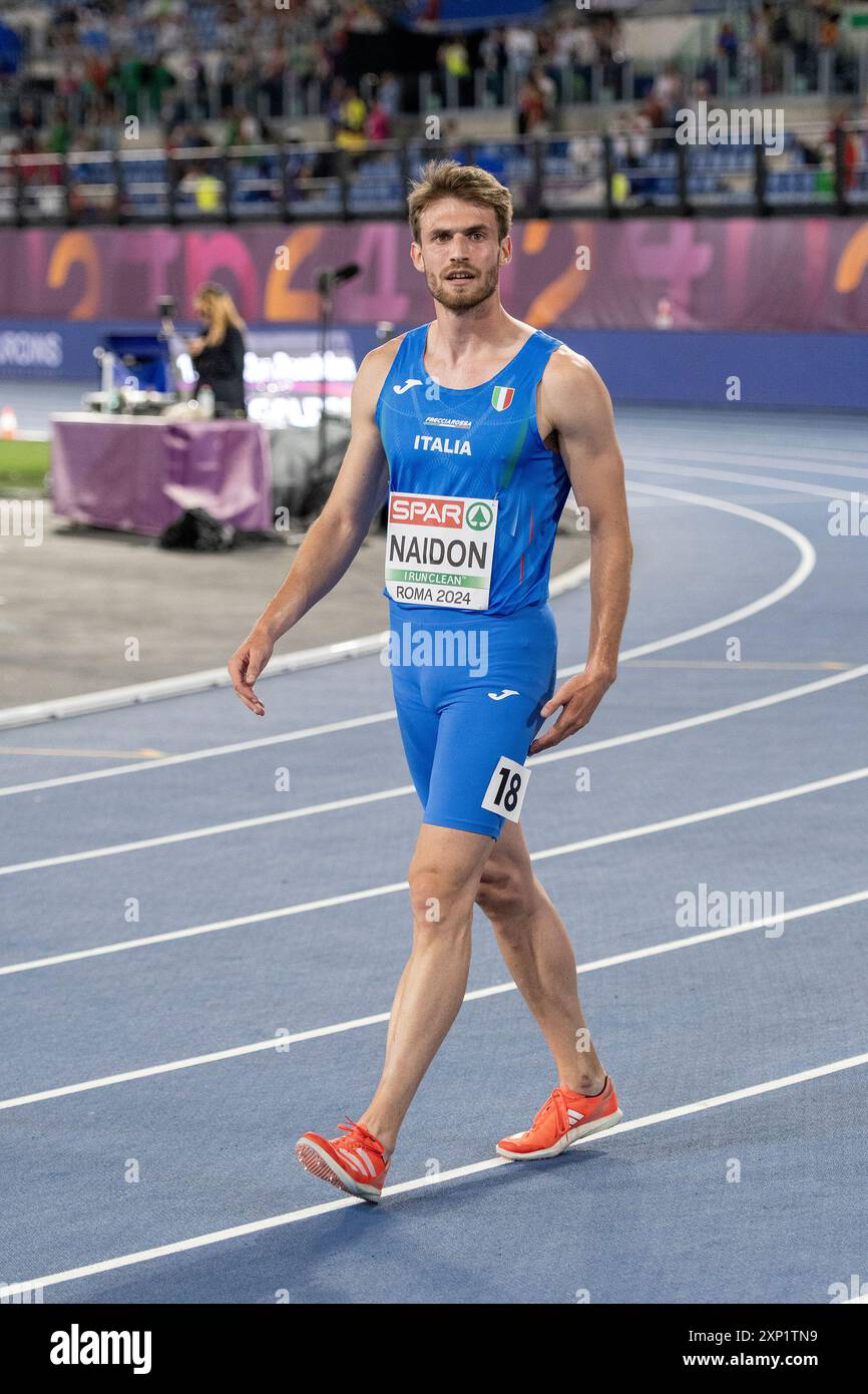 The decathlete Lorenzo Naidon (Italy) at European Athletics