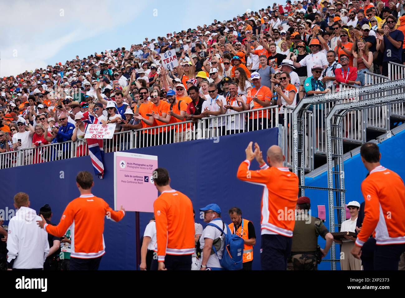 Members of the Netherlands men's eight rowing team that won gold ...