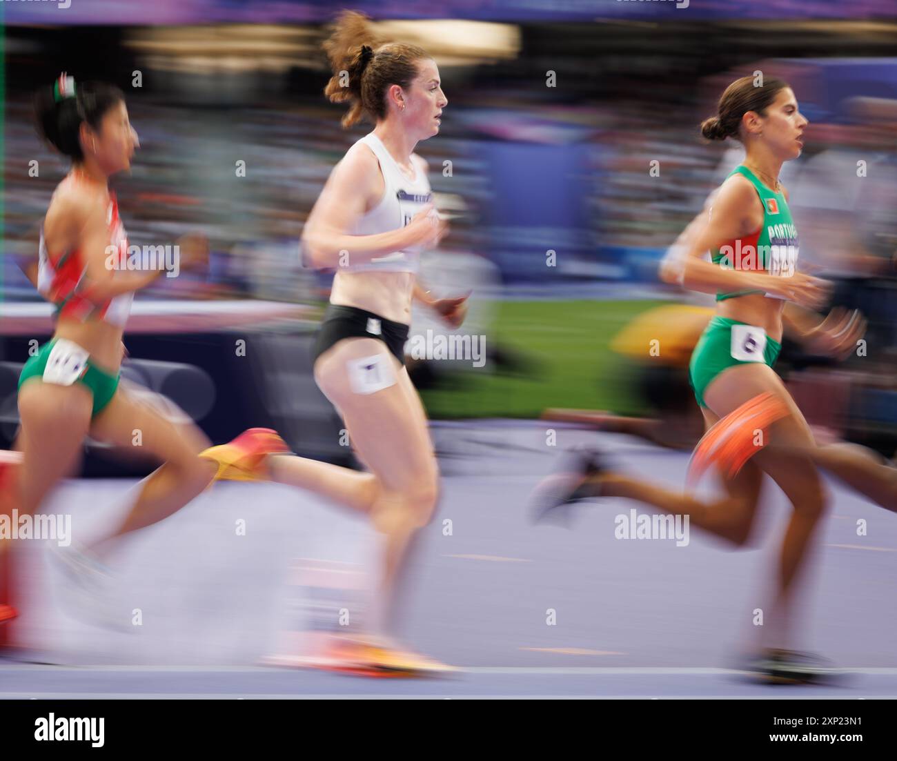 Paris, France. 02nd Aug, 2024. Belgian athlete Lisa Rooms pictured in ...