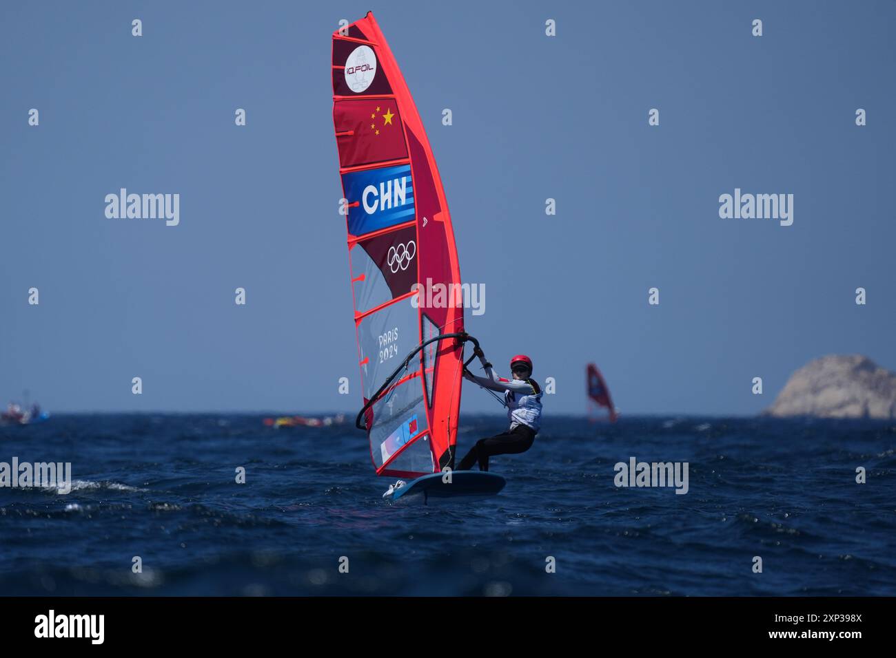 Marseille, France. 3rd Aug, 2024. Yan Zheng of China competes during ...