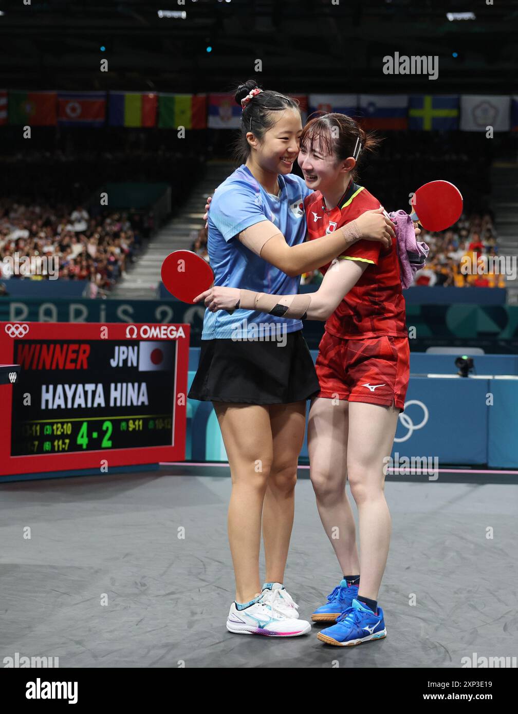 Shin Yubin beats Hina Hayata to break nine-match losing streak Shin Yubin beats Hina Hayata to break nine-match losing streak