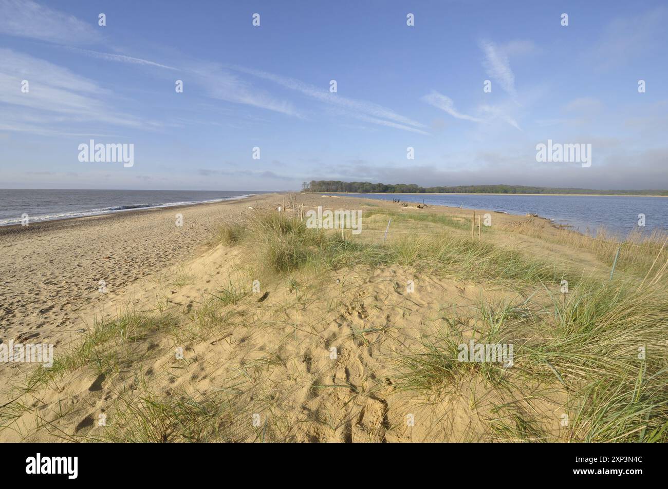 Benacre Broad on the Suffolk coast England UK Stock Photo - Alamy