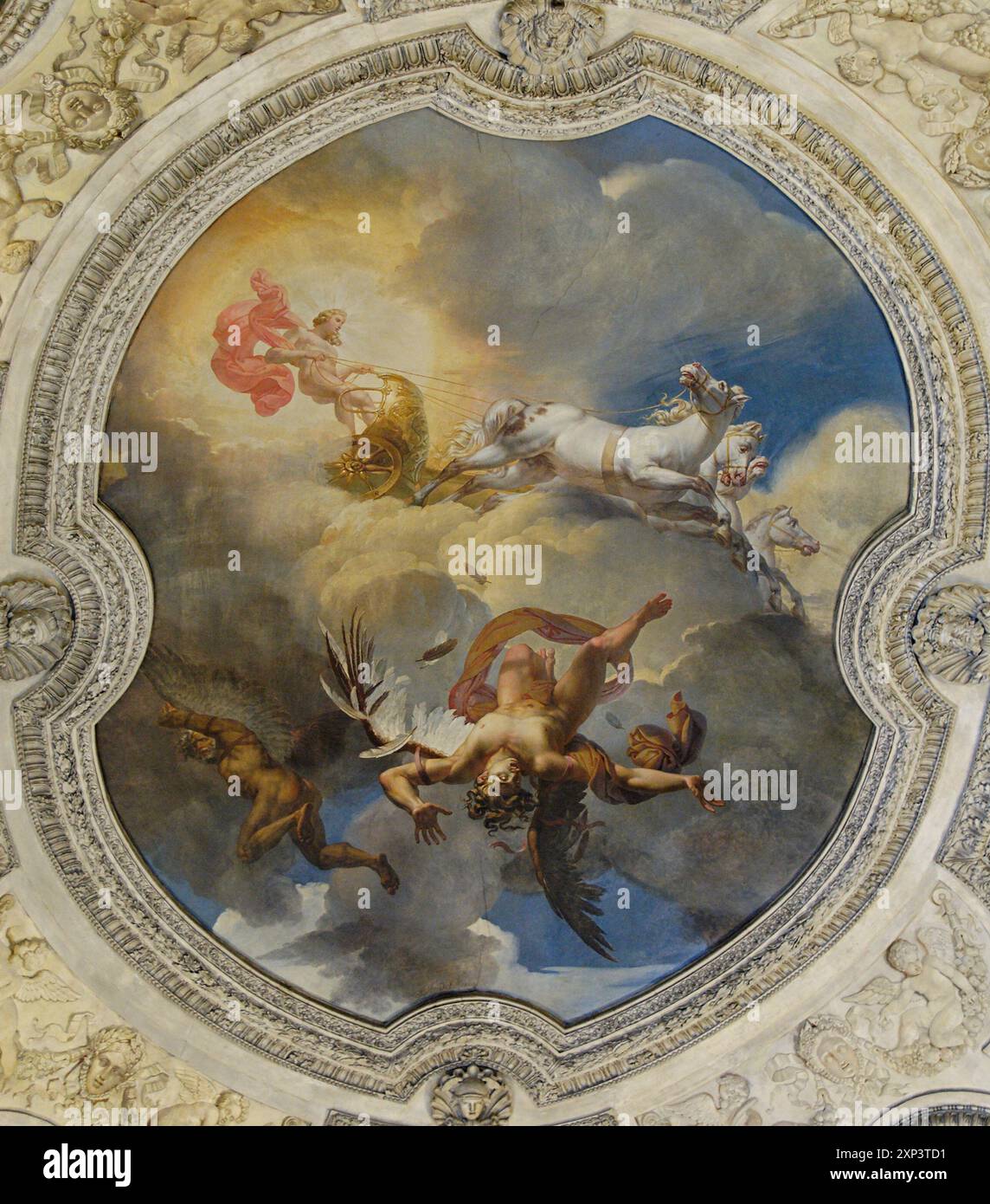 The Fall Of Icarus By Merry Josoph Blondel 1819 Louvre Stock Photo the-fall-of-icarus-by-merry-josoph-blondel-1819-louvre-stock-photo