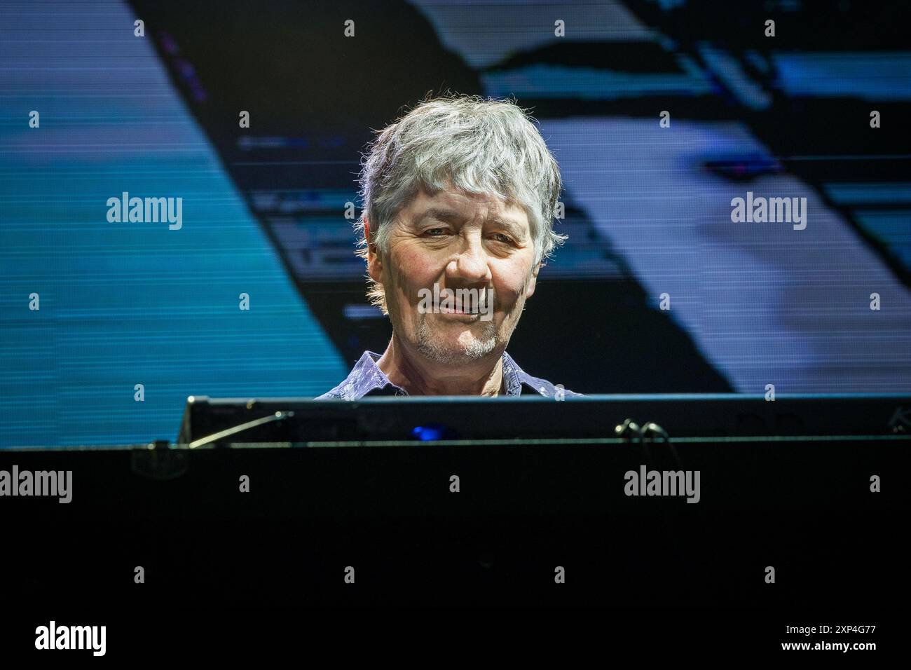 Don Airey of Deep Purple performing live in Norway on 2 August 2024 Stock Photo