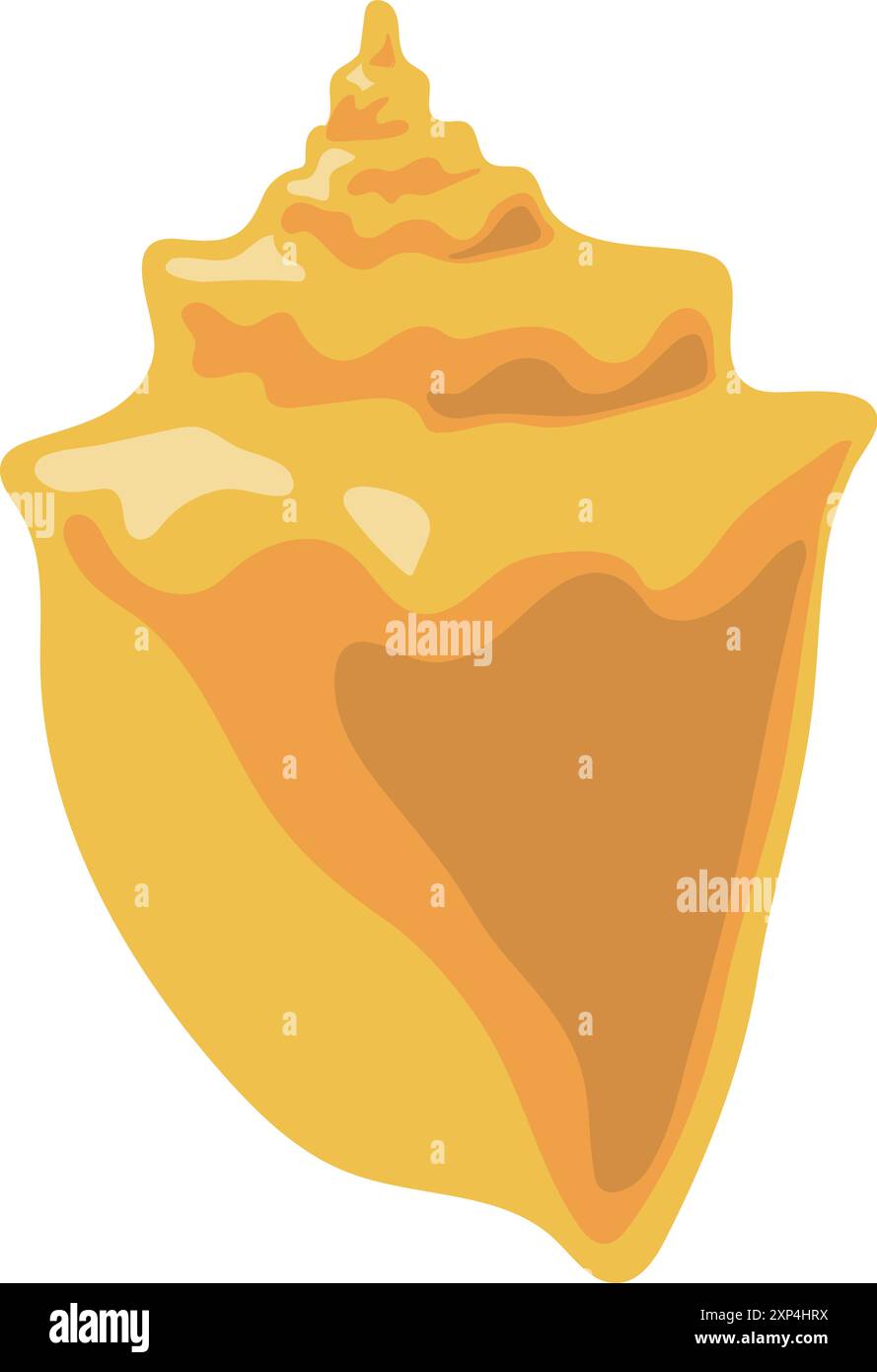 Ocean water conch icon Stock Vector Images - Alamy