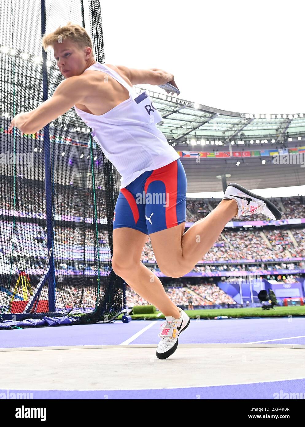 Markus Rooth Body Paris, France. 3rd Aug, 2024. Markus Rooth of Norway competes during ...