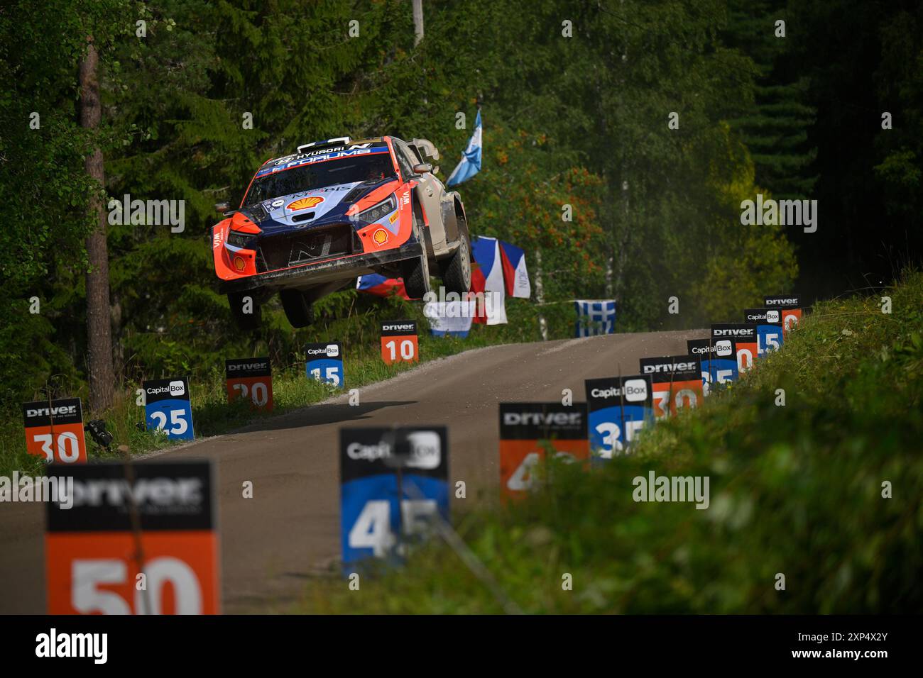 , They Face The 3rd The Race, During Fia World Rally Championship Wrc ...