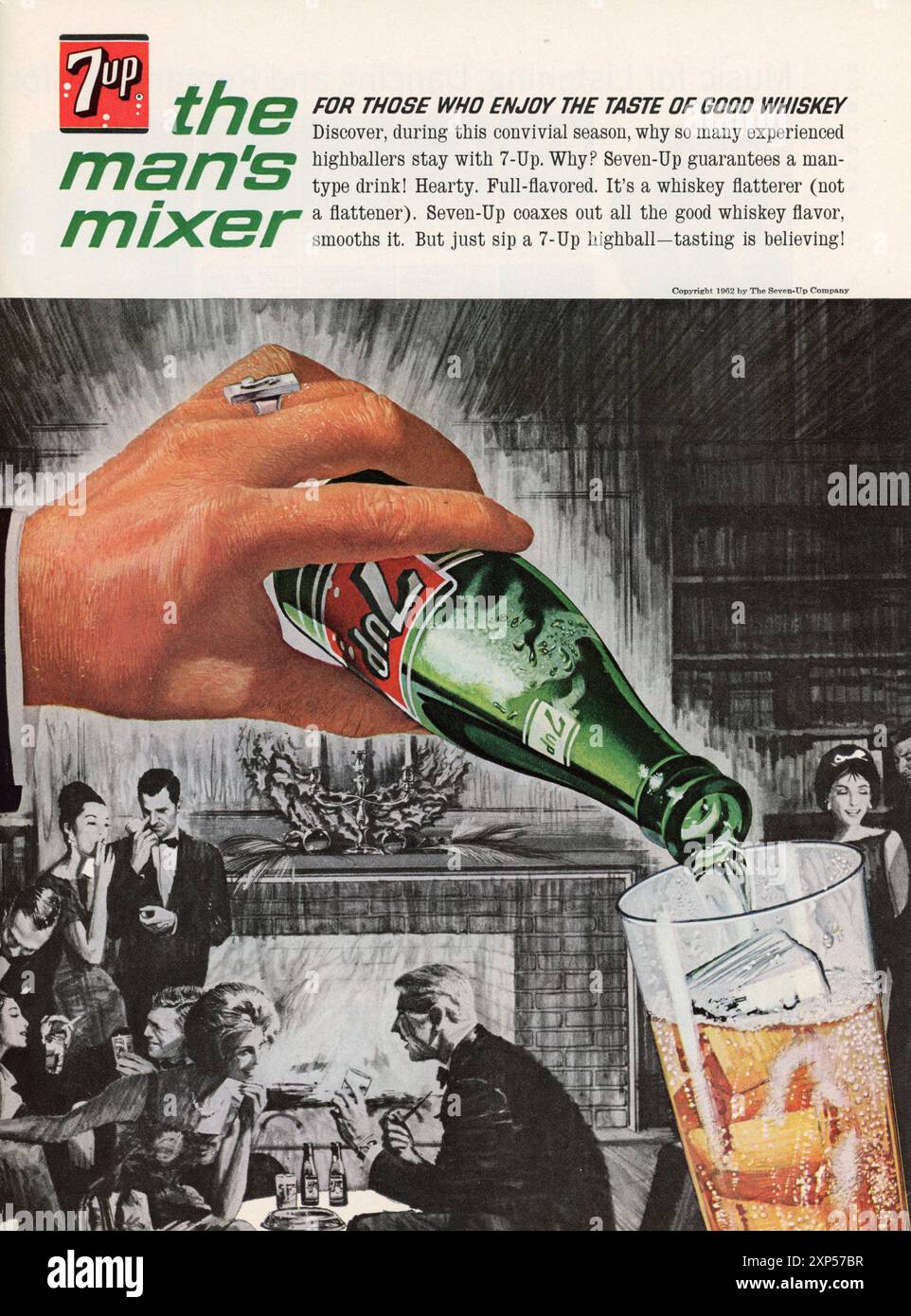 7up magazine advert hi-res stock photography and images - Alamy