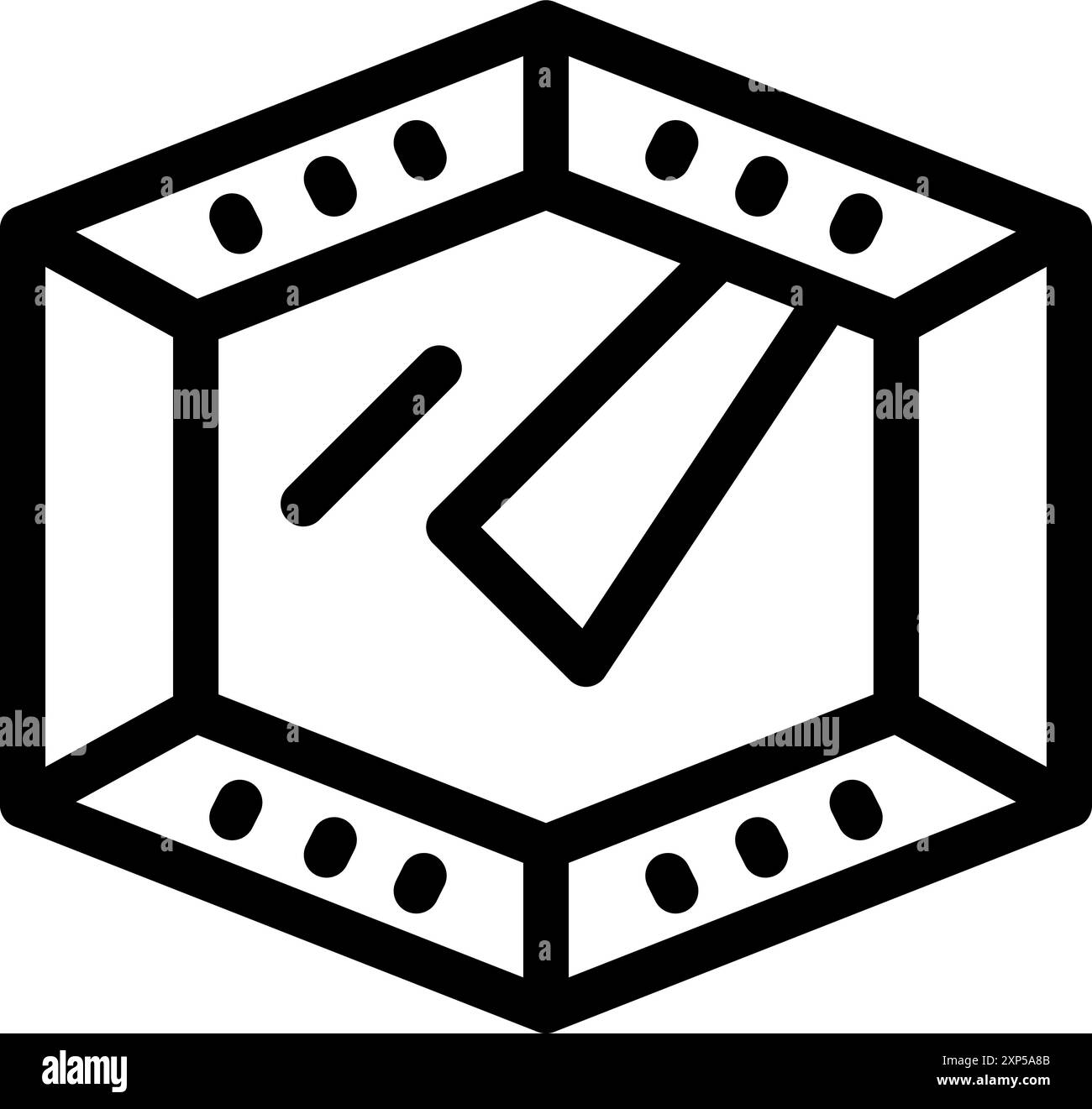 Blockchain technology is ensuring secure and reliable data transactions with a verification checkmark Stock Vector