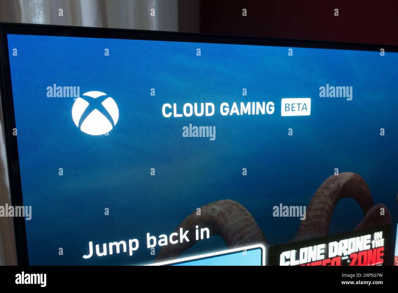 xbox cloud gaming Stock Photo