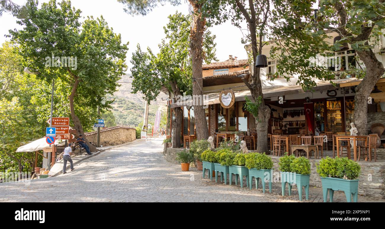 Birgi, Odemis, Izmir Turkey July 10 2024: The historical Birgi Village ...